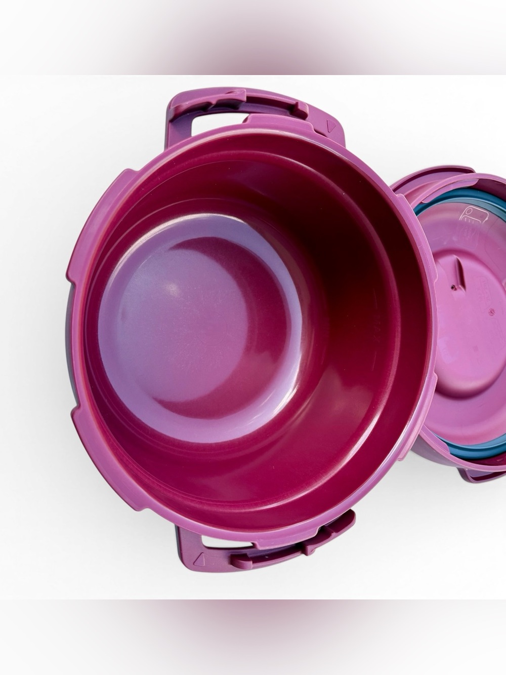 3qt / 3 L TUPPERWARE Microwave Pressure Cooker 7643A-2 - Picture 4 of 11
